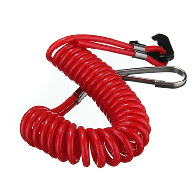 Polyurethane flexível de bobina de extensão, cordão vermelho
