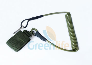 Retenção tática forte verde do plutônio da correia da ferramenta da bobina do exército para a proteção