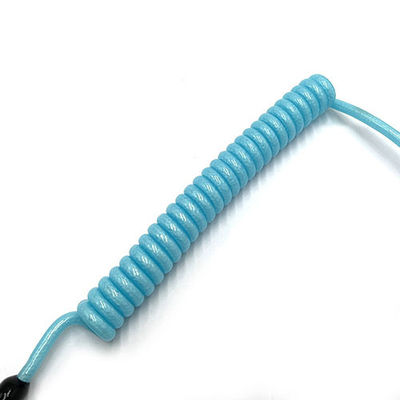 Ferramenta de bobina de núcleo de cordão de nylon cordão de lanterna de mão livre azul do céu revestido de plástico